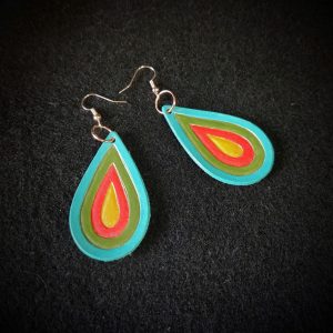 Colour Drop Earrings